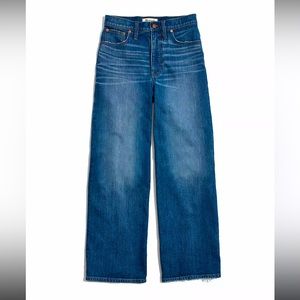 Madewell Wide-Leg Crop Jeans